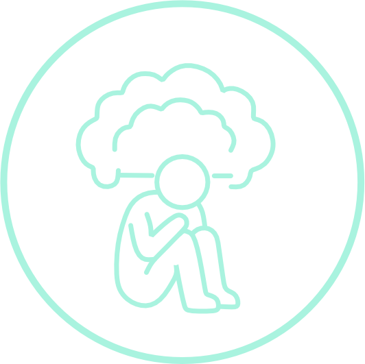 When anxiety is here. A 7-minute audio you can use when thinking clearly isn’t an option.